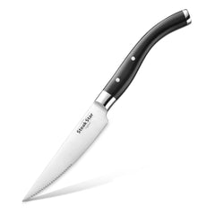 Stahl Bolster Plastic Handle Curve Steak Knife