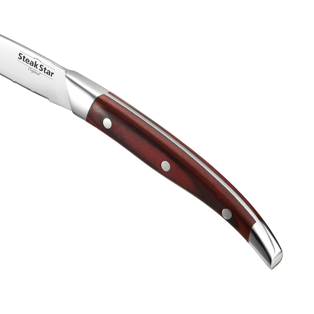 Pakkawood Handle Timber Fusion Steak Collection