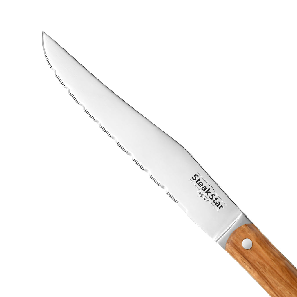 Wood Handle Timber Steak Collection