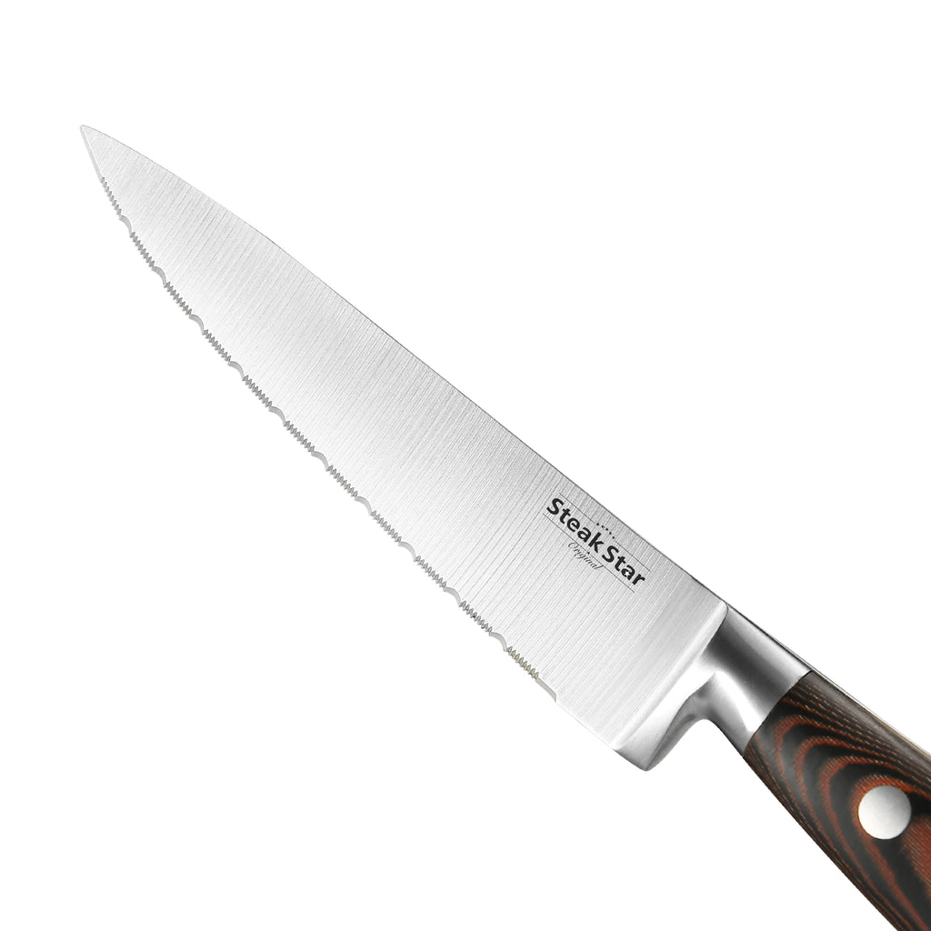Pakkawood Handle Timber Fusion Steak Collection