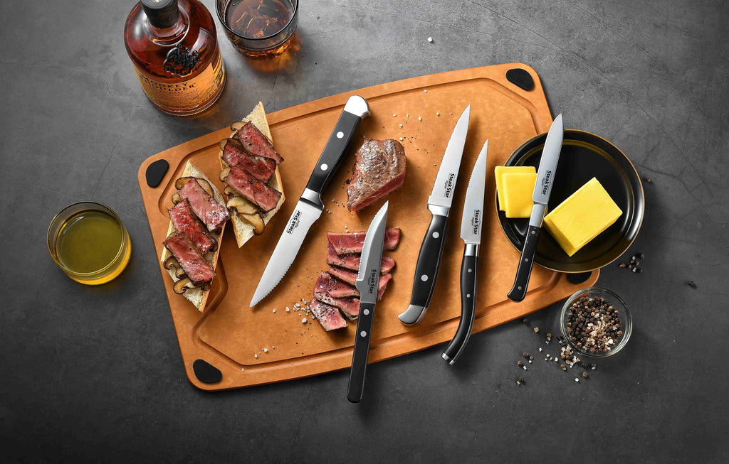 Bolster Plastic Handle Noir Steak Collection